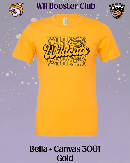 Wildcats Classic Stacked Graphic Tee