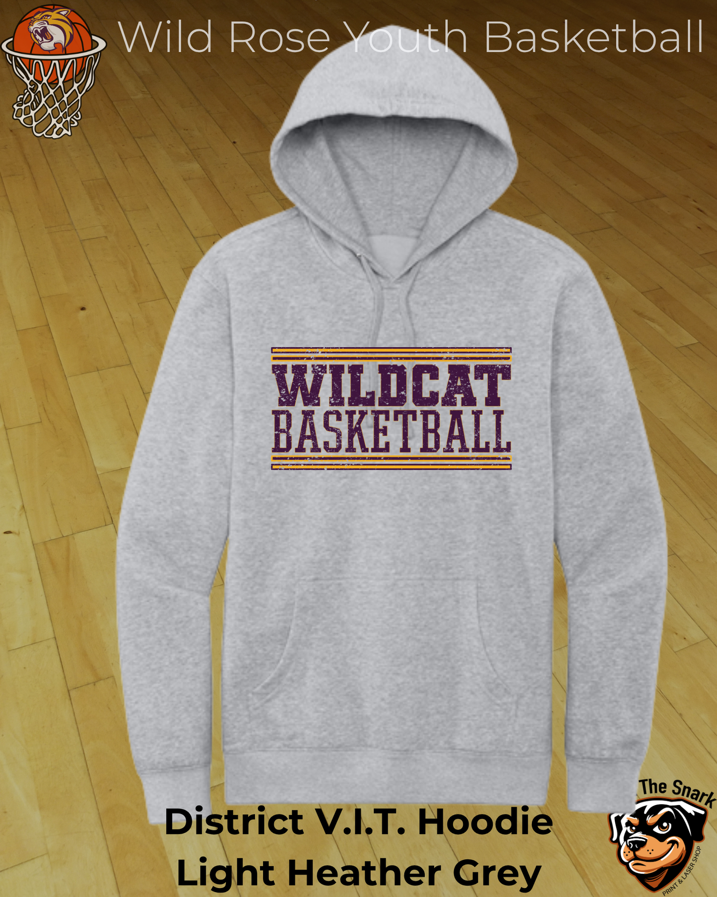 Wildcat Basketball Hoodie