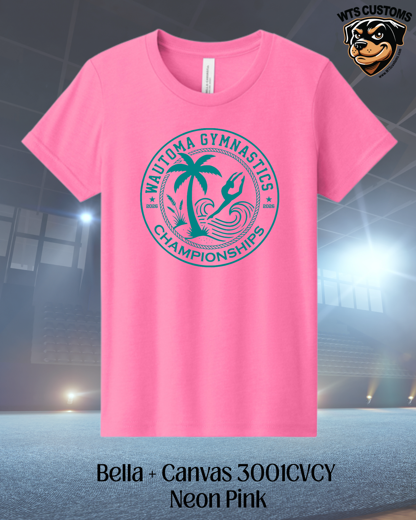 Wautoma Gymnastics Championships Youth Tee
