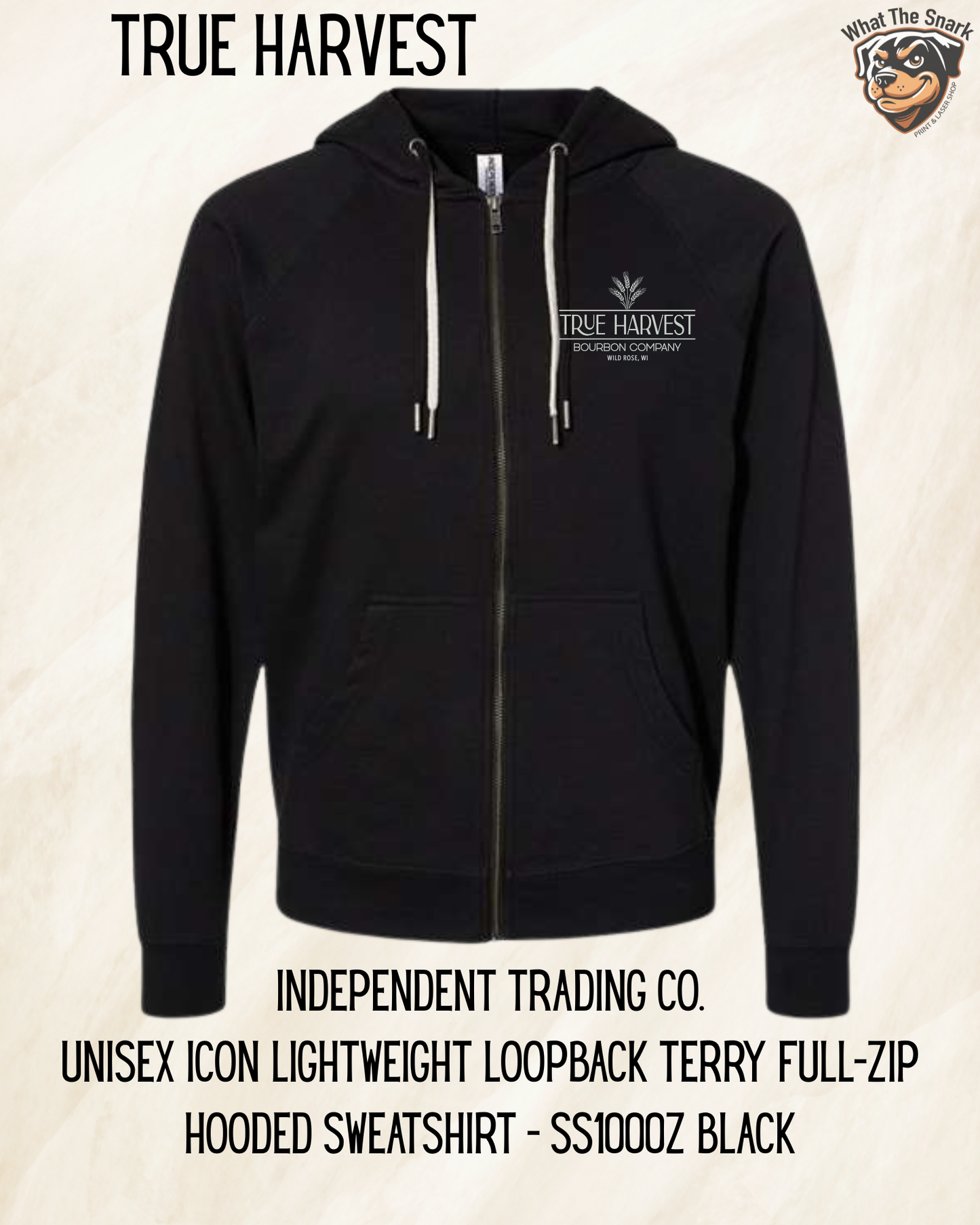 TH Light Terry Full Zip Hoodie