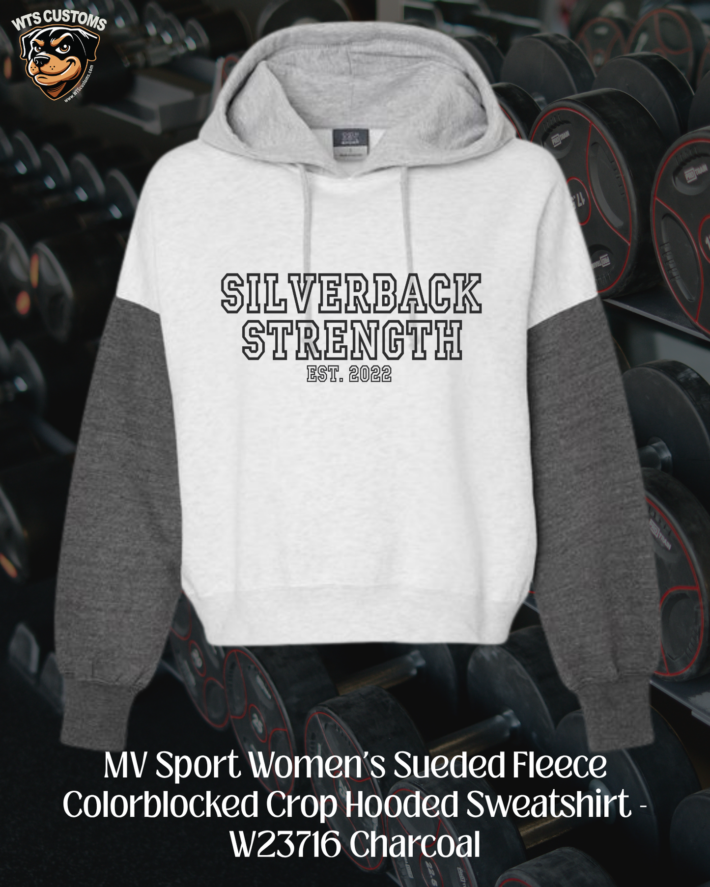 Silverback Cropped Hoodie
