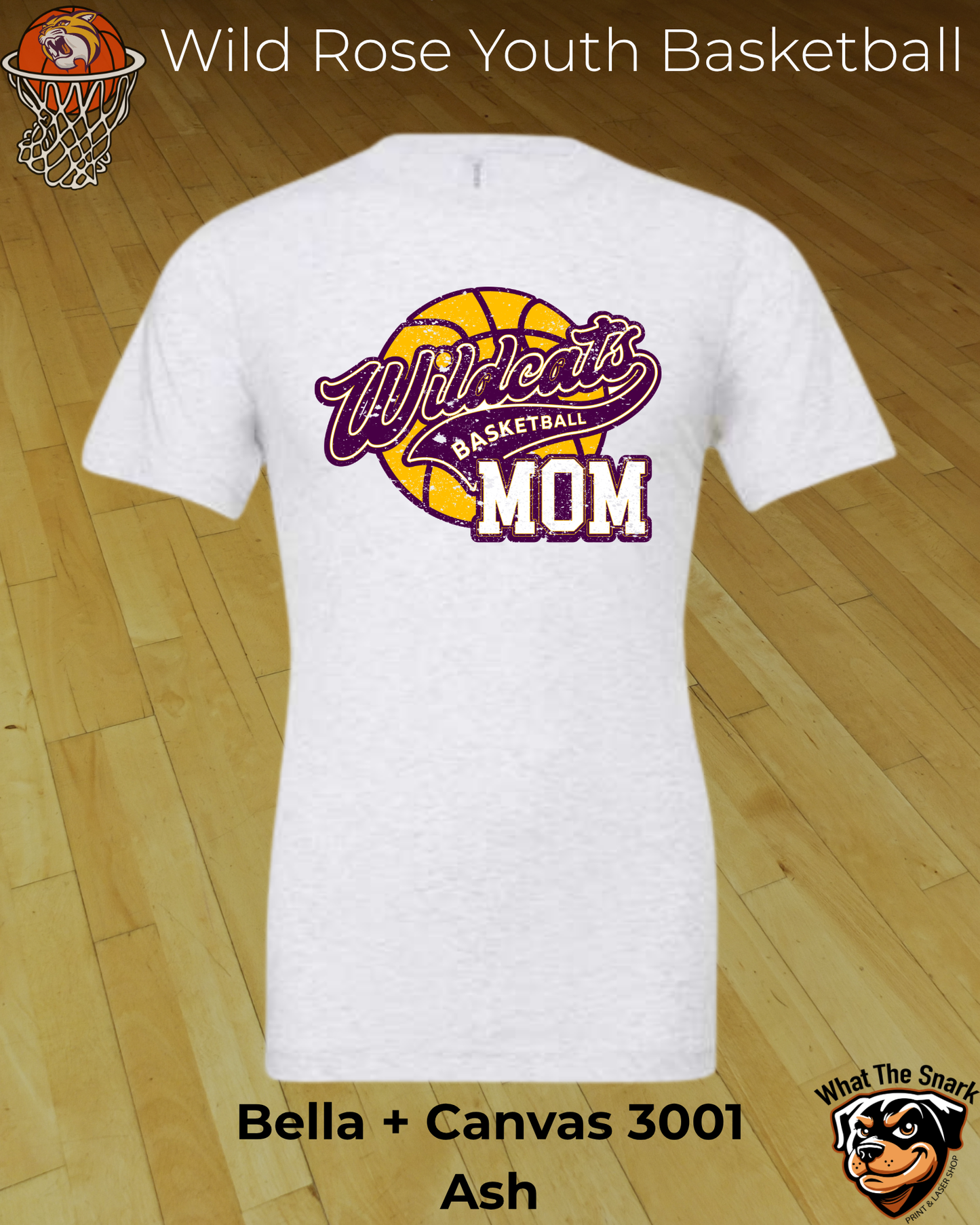 Wildcat Youth Basketball Mom Tee