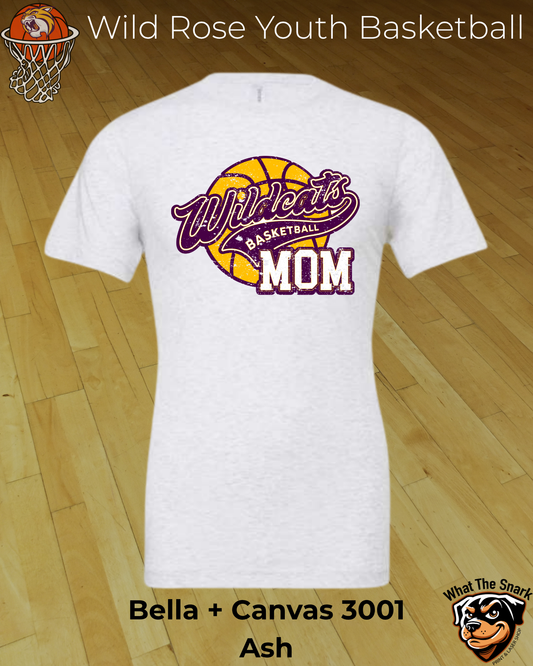 Wildcat Youth Basketball Mom Tee