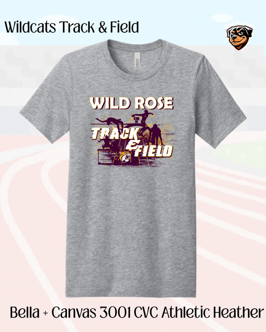 Wild Rose Track and Field Cotton Tee