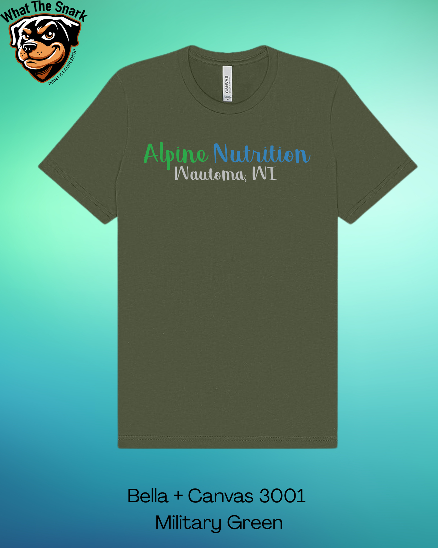 Alpine Blue/Green Logo