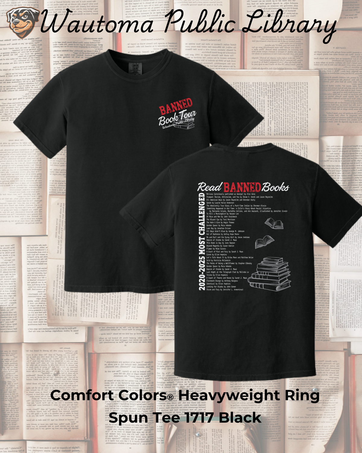 Banned Book Tour Tee