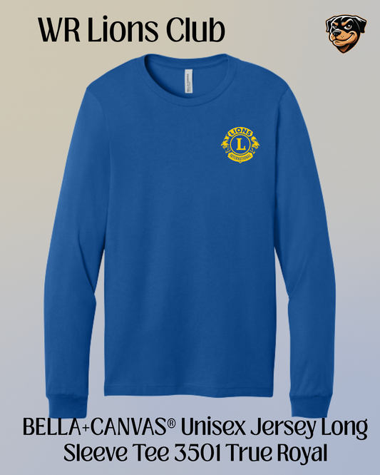 WR Lions Unisex Bella Canvas Long Sleeve