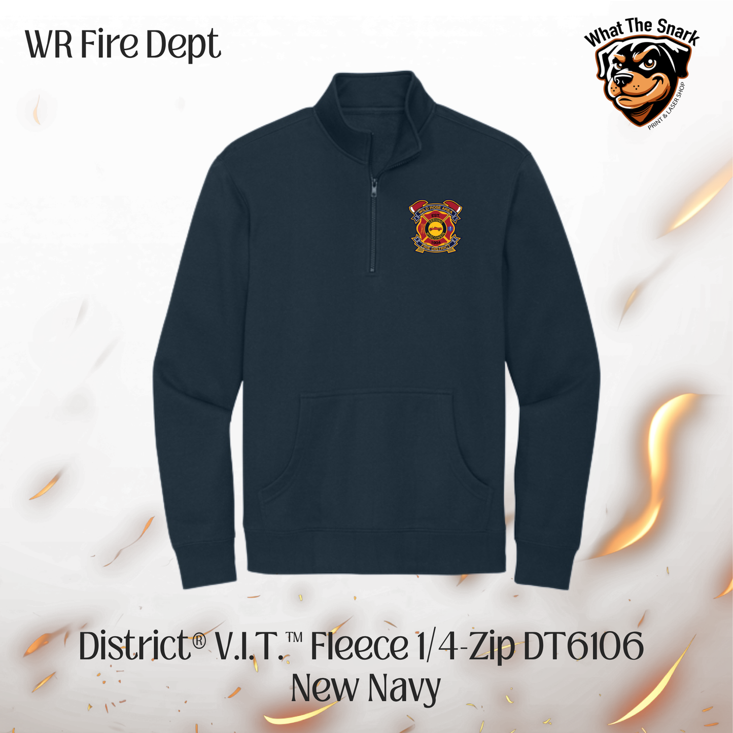 WRFD 1/4 Zip Fleece