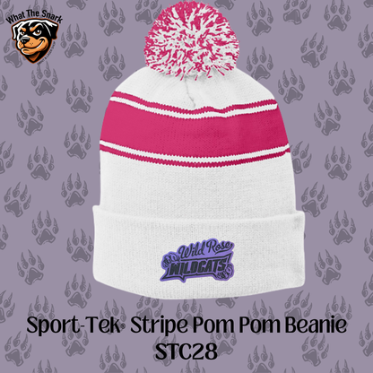 Wild Rose Wildcats Pom Pom Beanie