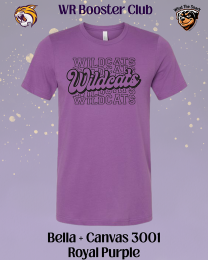 Wildcats Classic Stacked Graphic Tee