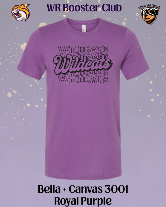 Wildcats Classic Stacked Graphic Tee