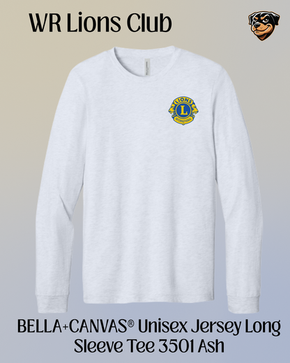 WR Lions Unisex Bella Canvas Long Sleeve