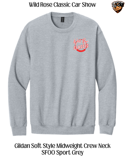 WR Classic Car Show Built To Last, Born to Cruise Crew Neck Sweatshirt