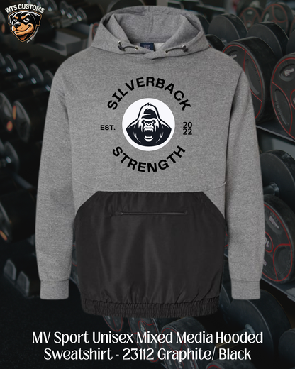 Silverback Mixed Media Hoodies