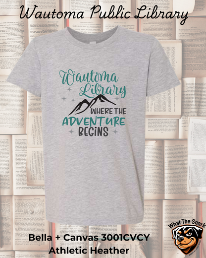 WPL youth Where the Adventure Begins T-shirt