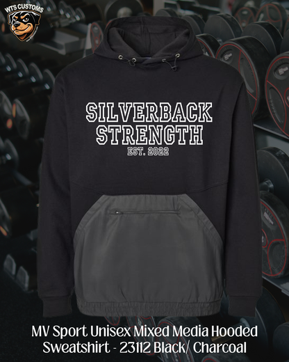 Silverback Mixed Media Hoodies