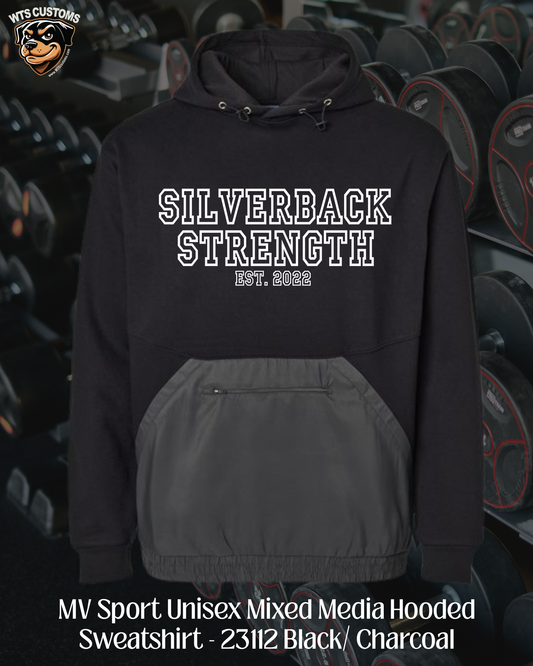 Silverback Mixed Media Hoodies