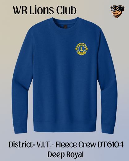 WR Lions Crew Neck