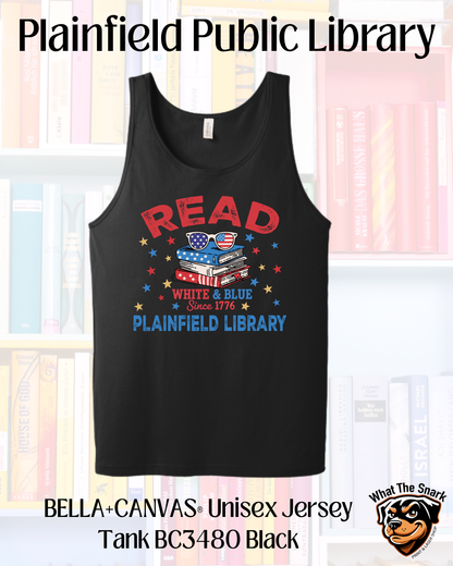 PPL  READ, White, & Blue Unisex Jersey Tank