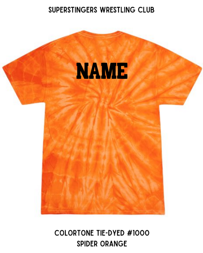 Super Stingers Leave it All on the Mat Tie-Dye Tee