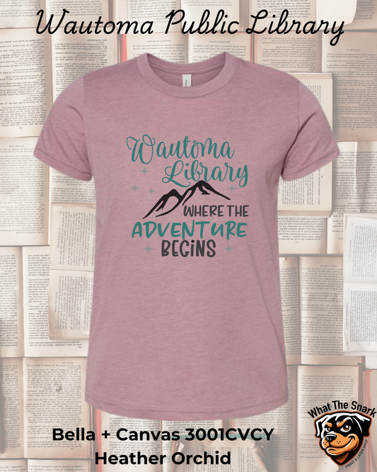 WPL youth Where the Adventure Begins T-shirt