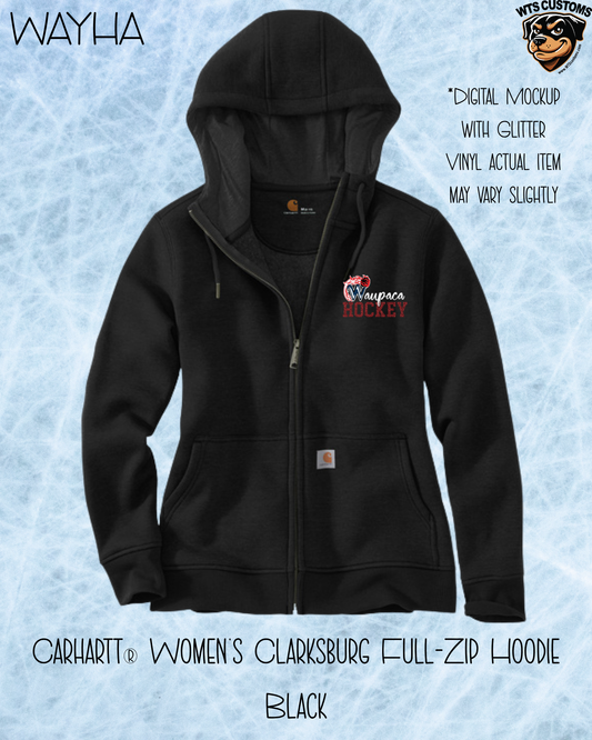 WAYHA Glitter Carhartt Women's Zip Up