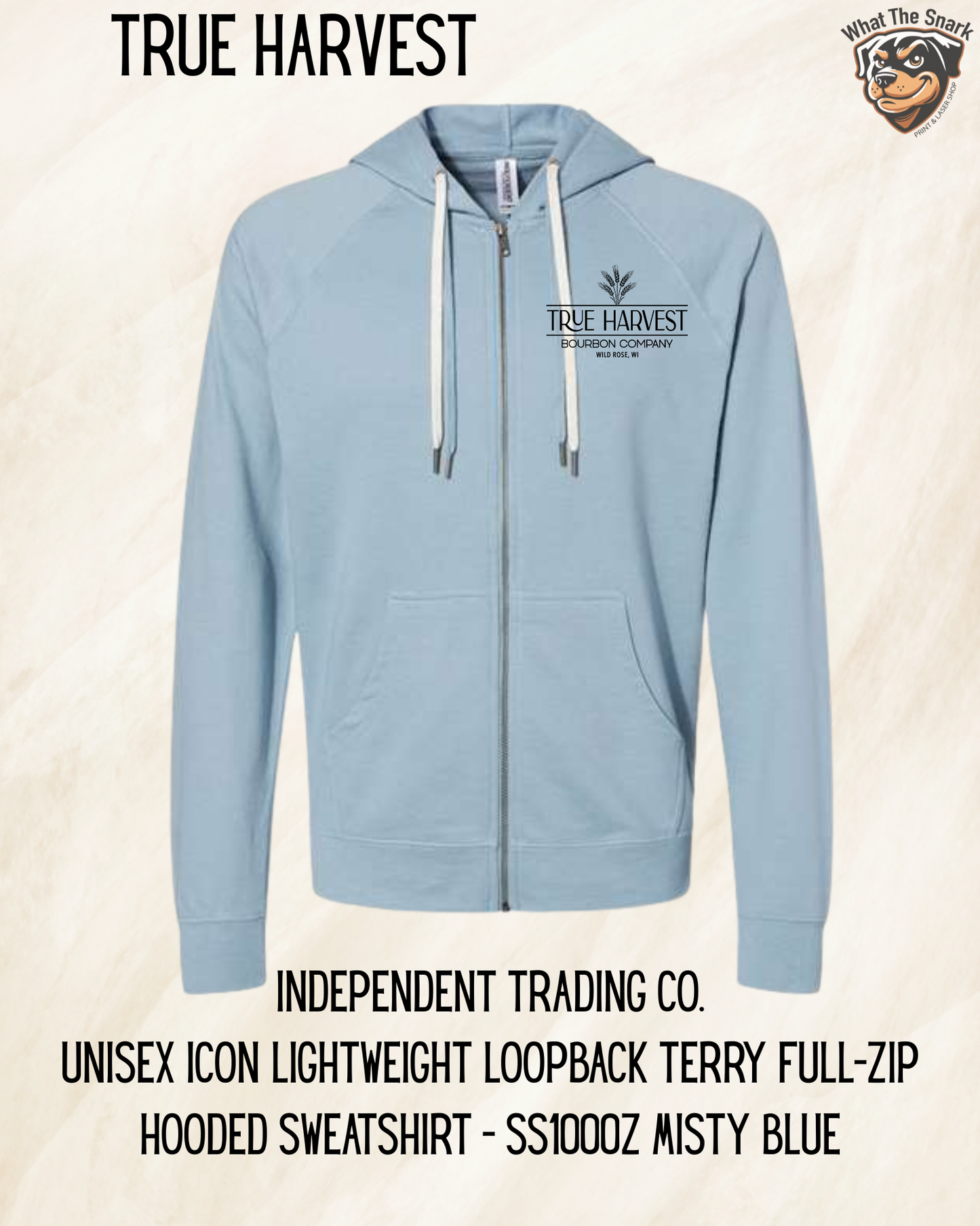 TH Light Terry Full Zip Hoodie