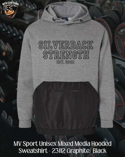 Silverback Mixed Media Hoodies