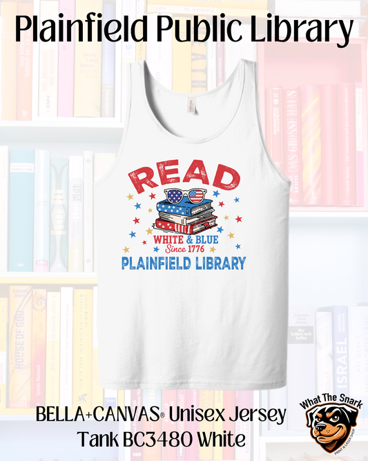 PPL  READ, White, & Blue Unisex Jersey Tank