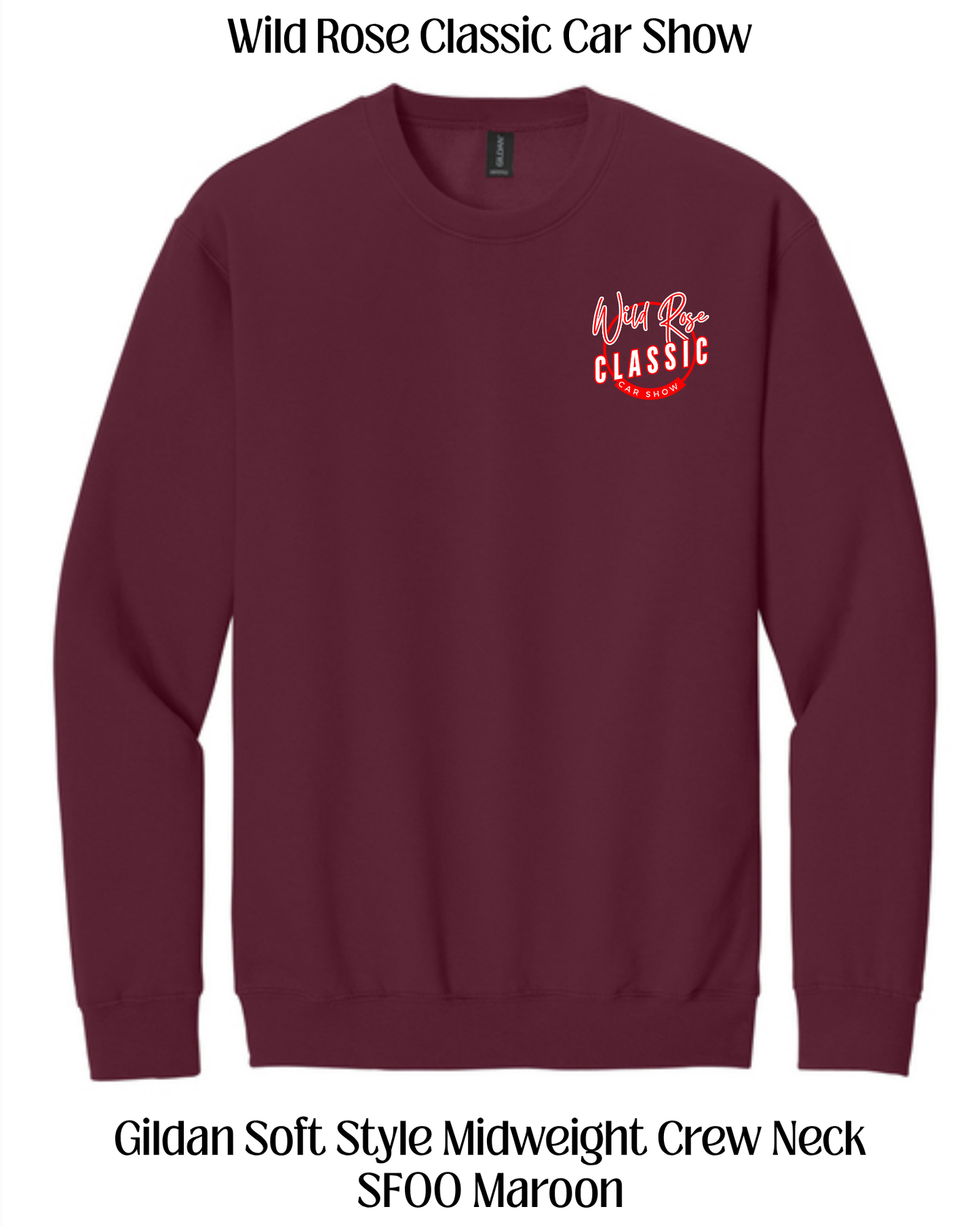 WR Classic Car Show I'm not Old I'm Classic Crew Neck Sweatshirt