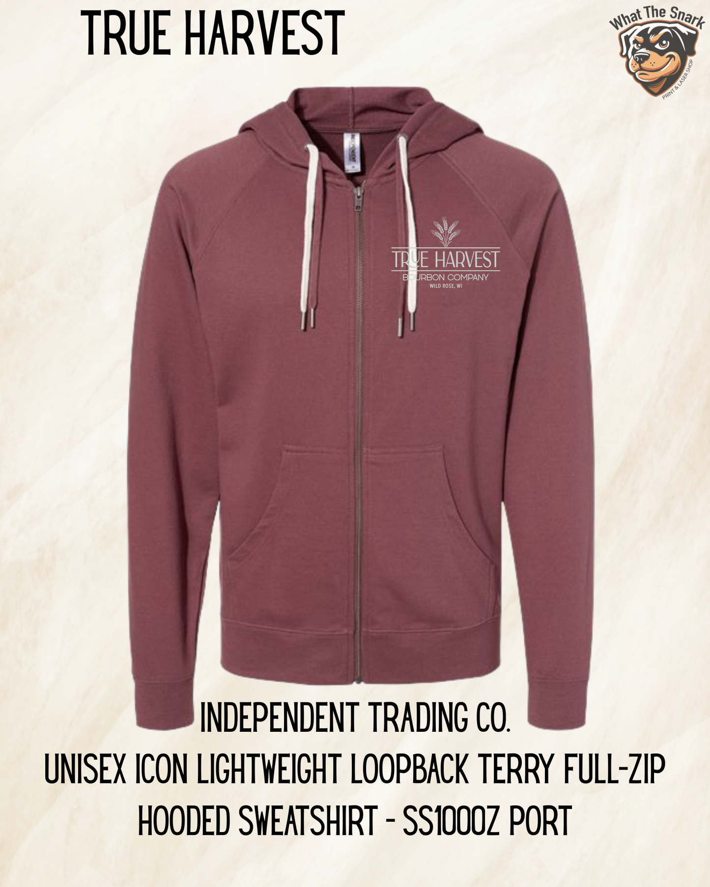 TH Light Terry Full Zip Hoodie