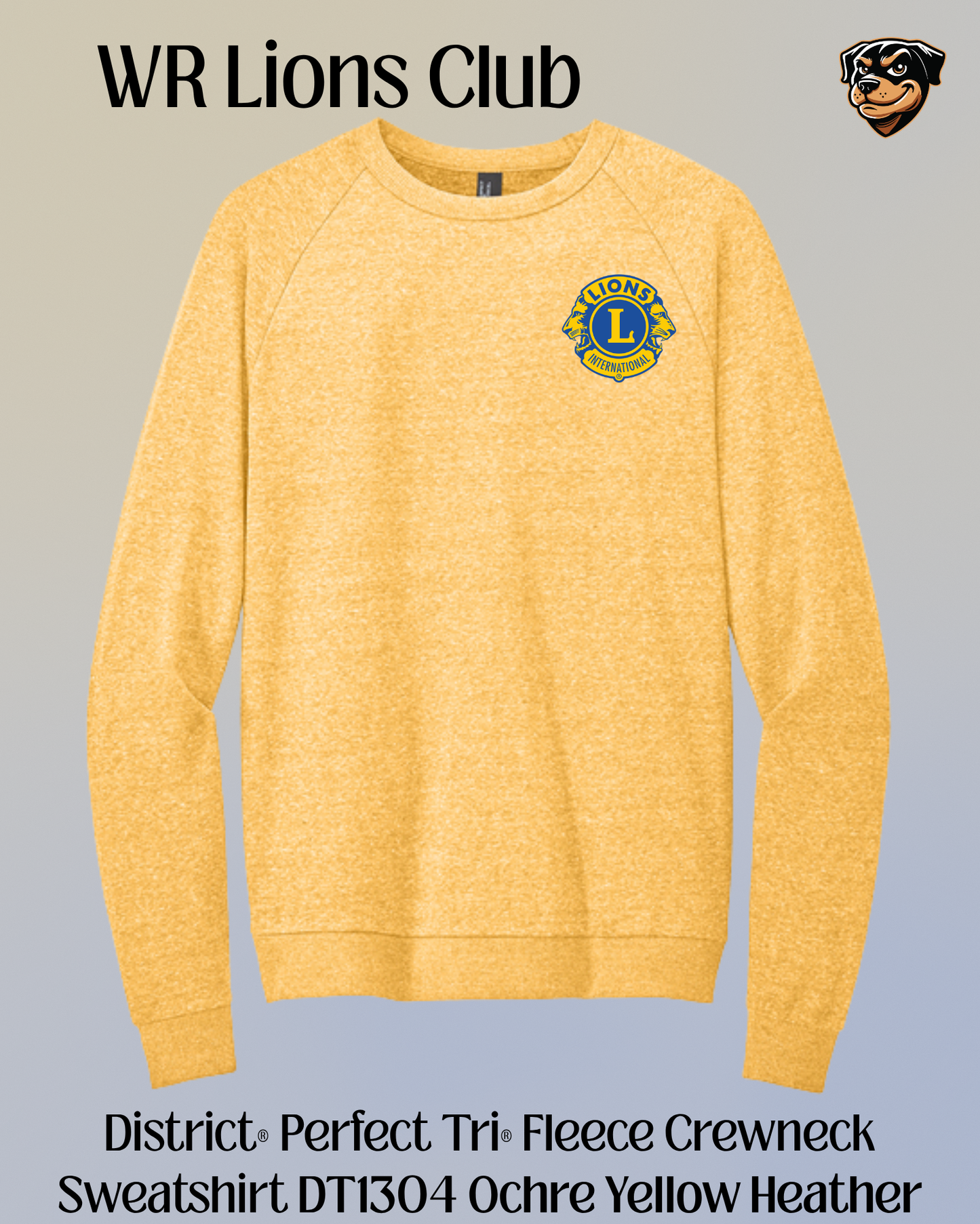 WR Lions Crew Neck