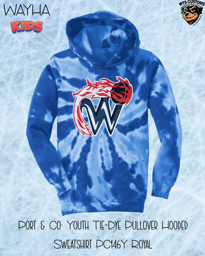 WAYHA Kids Tie Dye Hoodie