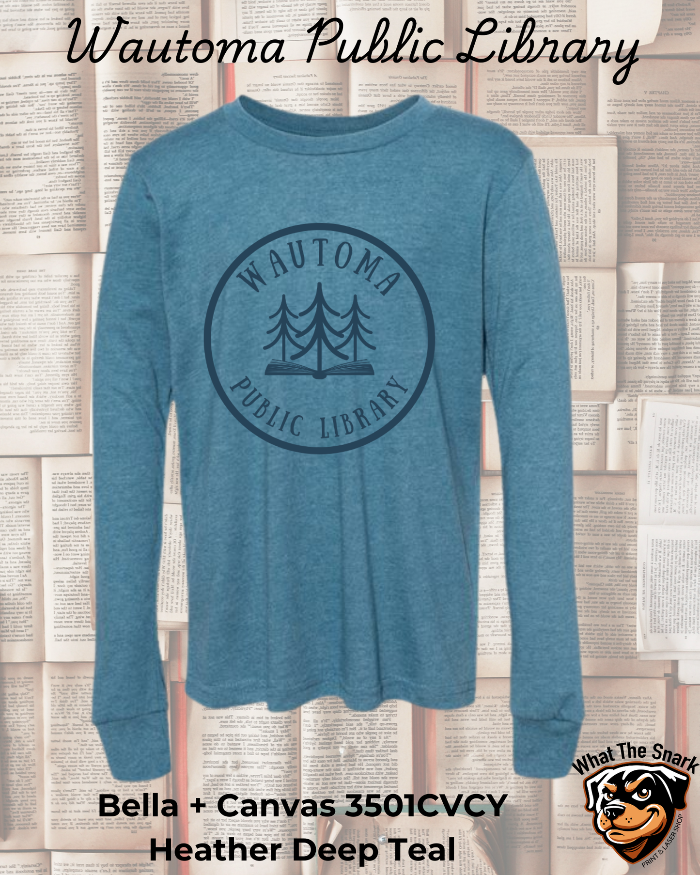WPL Youth Wautoma Public Library Long Sleeve
