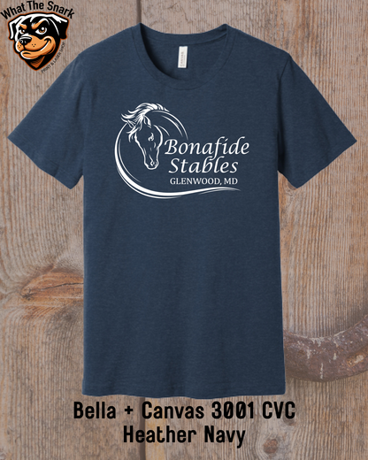 Bonafide Stables Full Logo CVC Tee