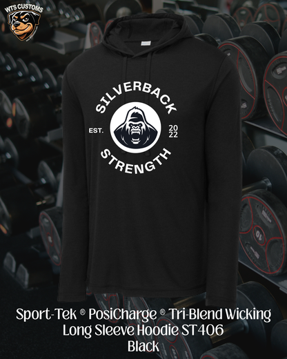 Silverback Tri-Blend Sport Wick Hoodie