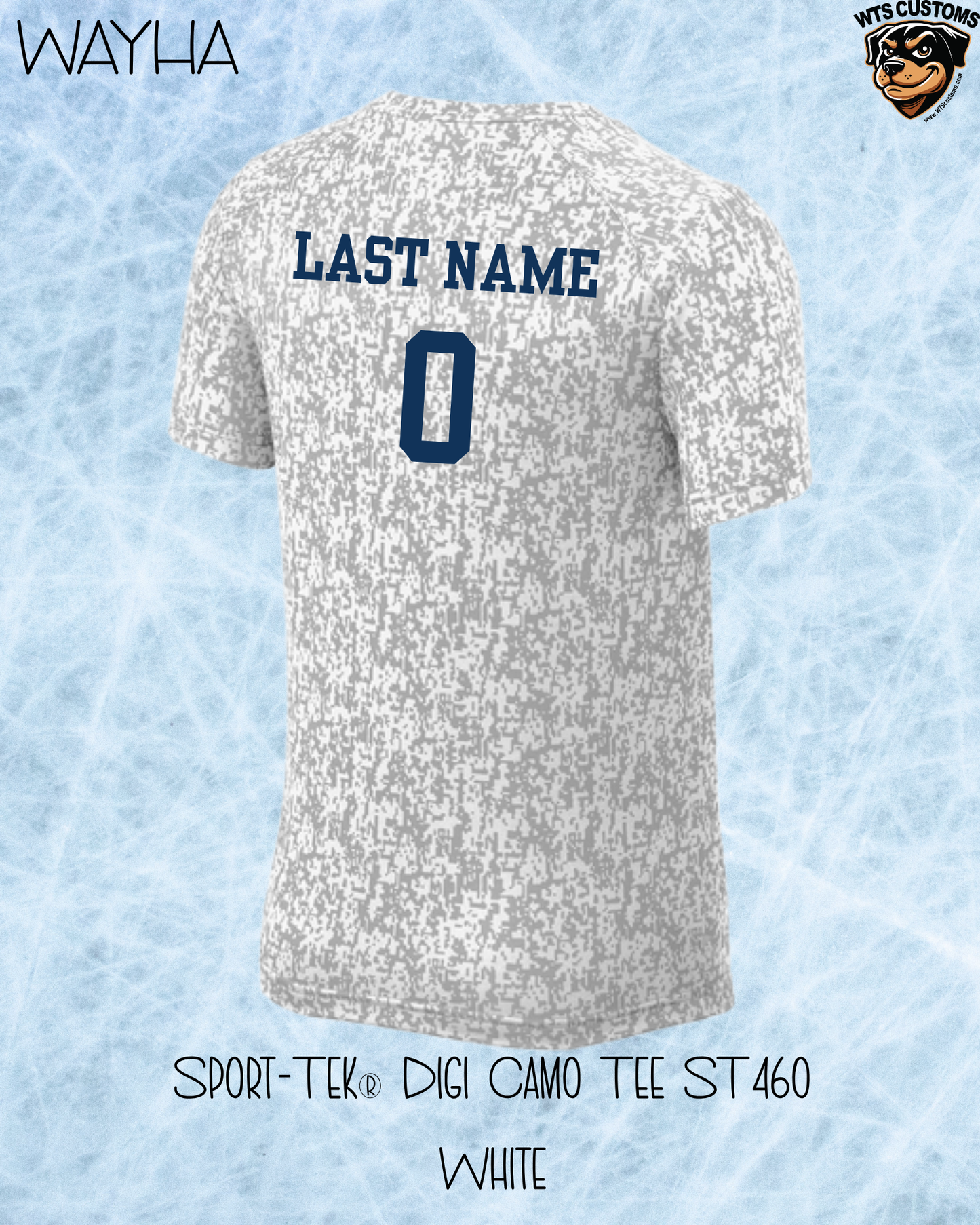 WAYHA Camo Adult Tee