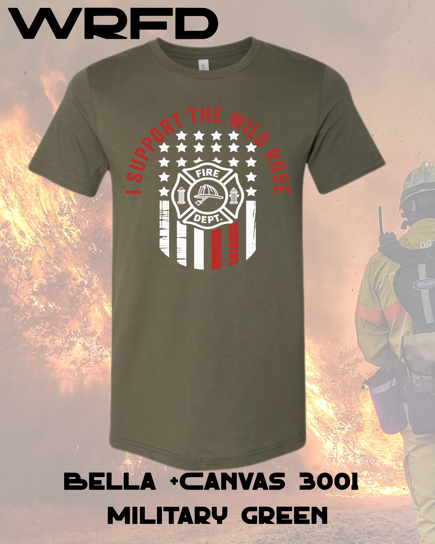 WRFD Supporter Badge Tee