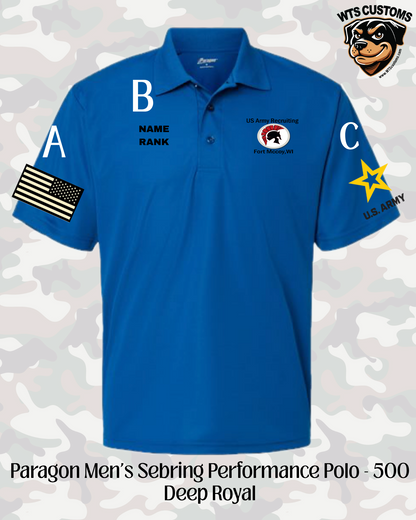 Fort Mccoy Logo Paragon Polo
