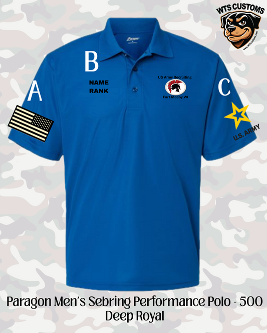 Fort Mccoy Logo Paragon Polo