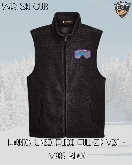 WR Ski Club Unisex Fleece Vest