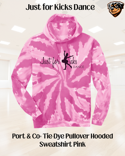 Just for Kicks Tie-Dye Adult Hoodie