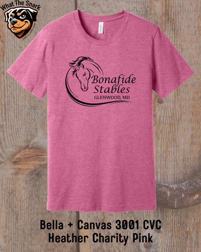 Bonafide Stables Full Logo CVC Tee