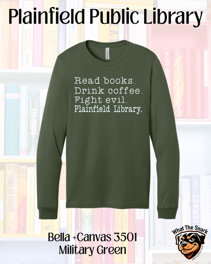 PPL Read Books, Drink Coffee, Fight Evil