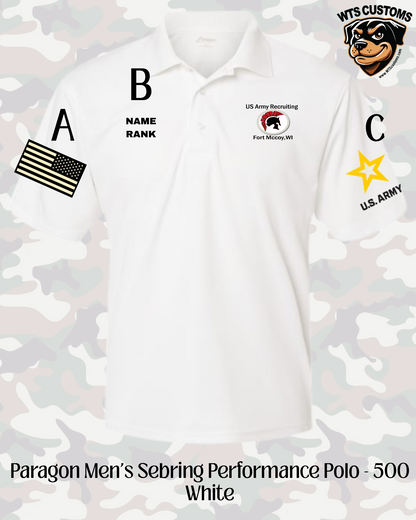 Fort Mccoy Logo Paragon Polo