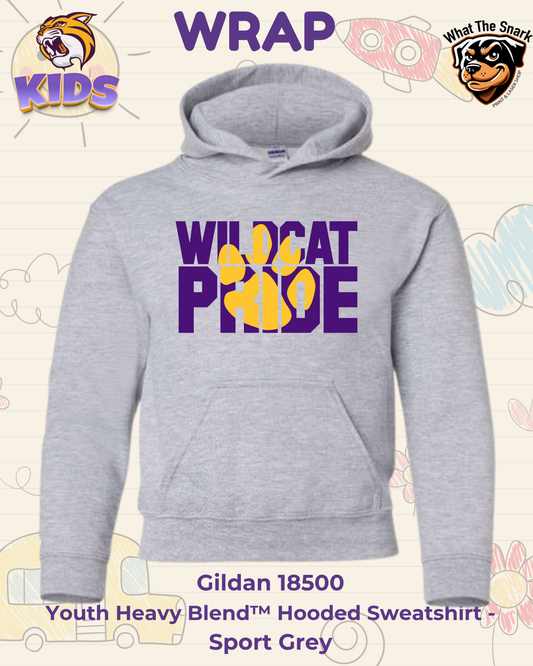 WRAP Wildcat Pride Youth Hoodie
