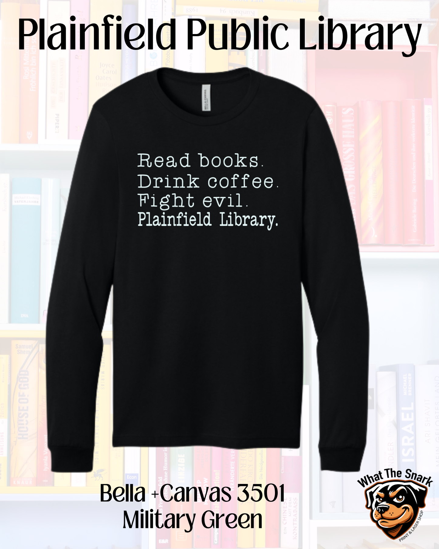 PPL Read Books, Drink Coffee, Fight Evil