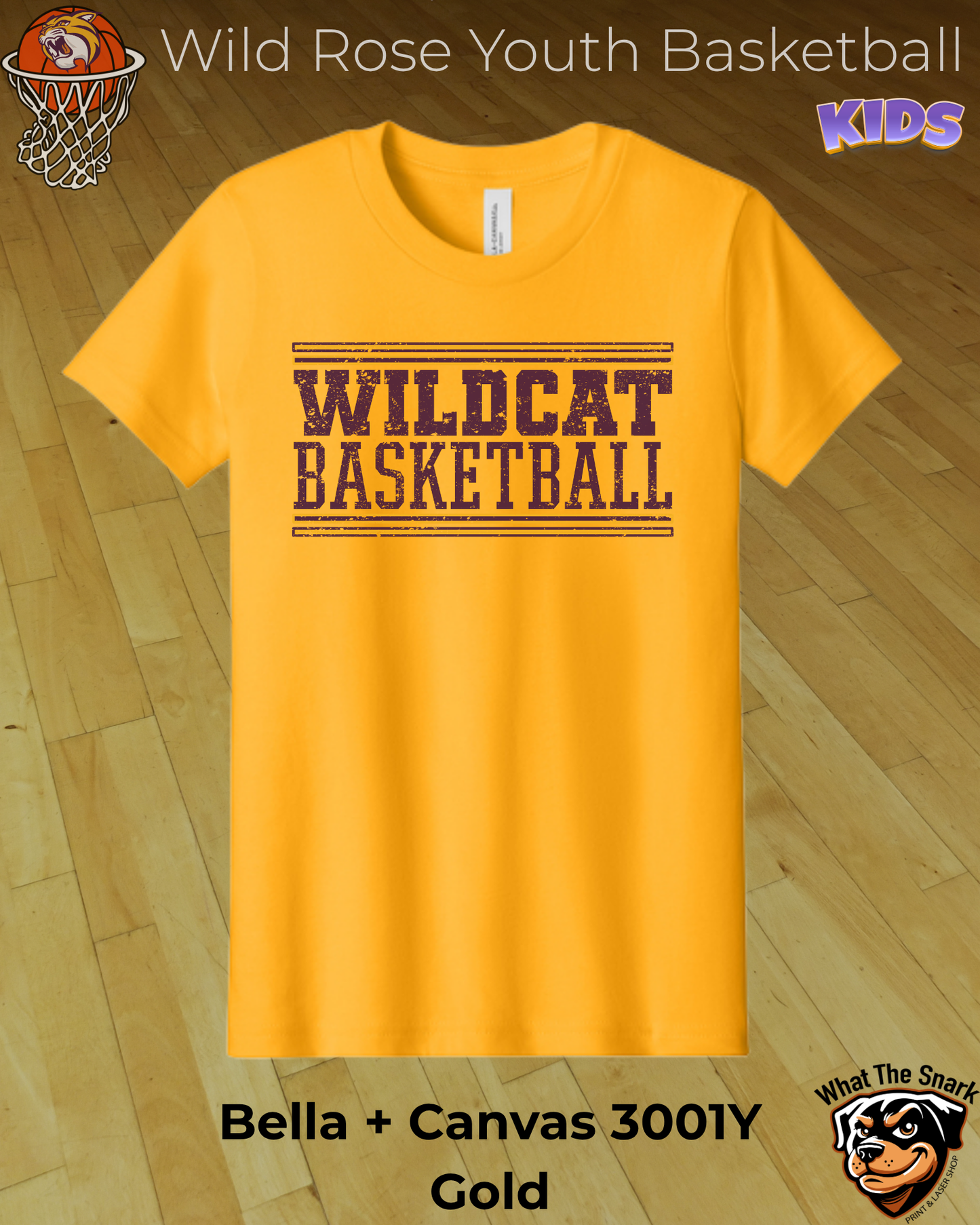 Wildcat Basketball Youth Tee