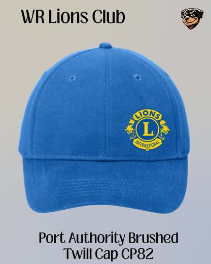 WR Lions Port Authority Twill Cap