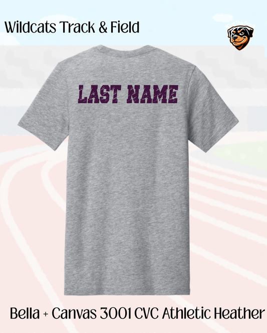 Wild Rose Track and Field Cotton Tee Youth